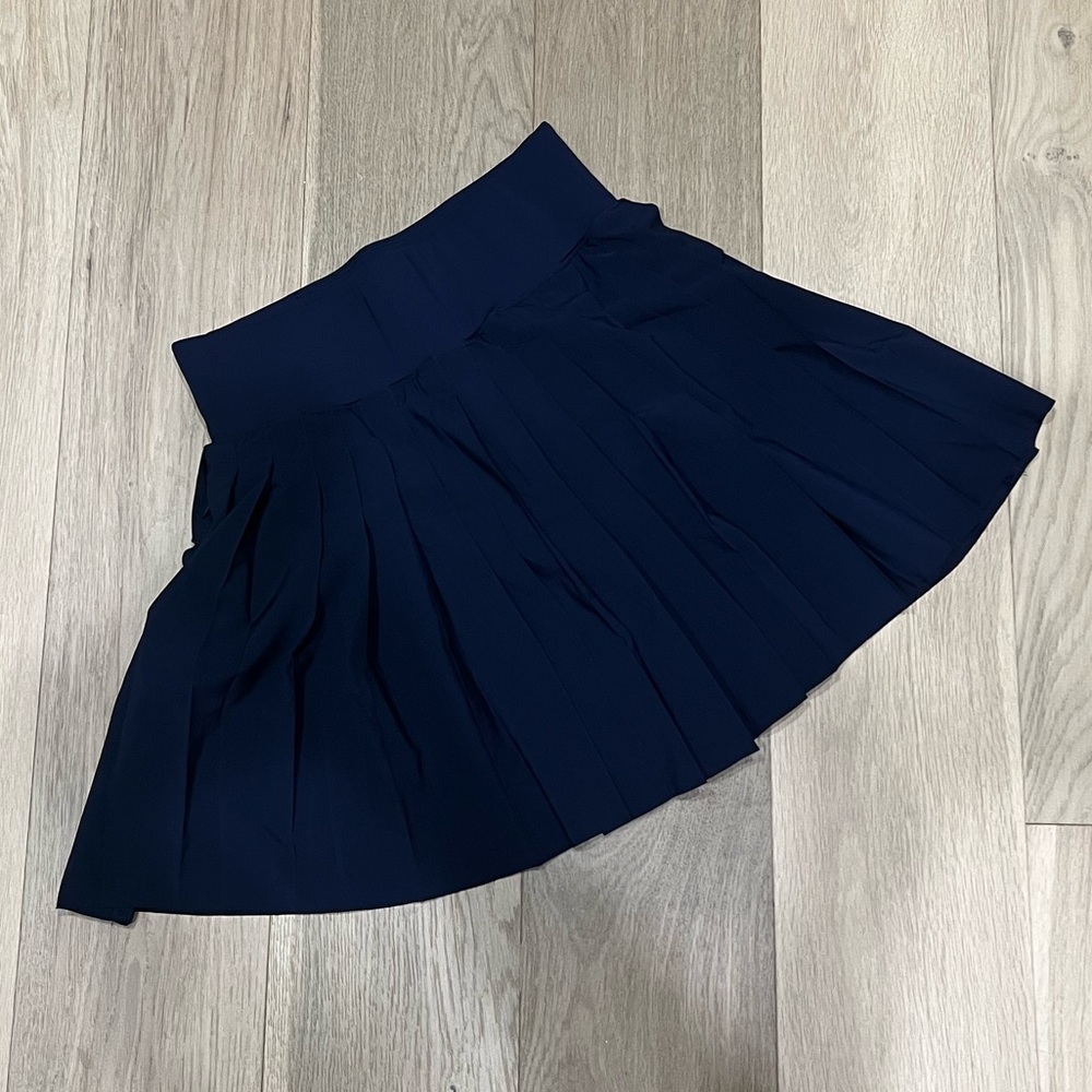 Greyson Dark Blue Navy Golf Tennis Mini Skirt